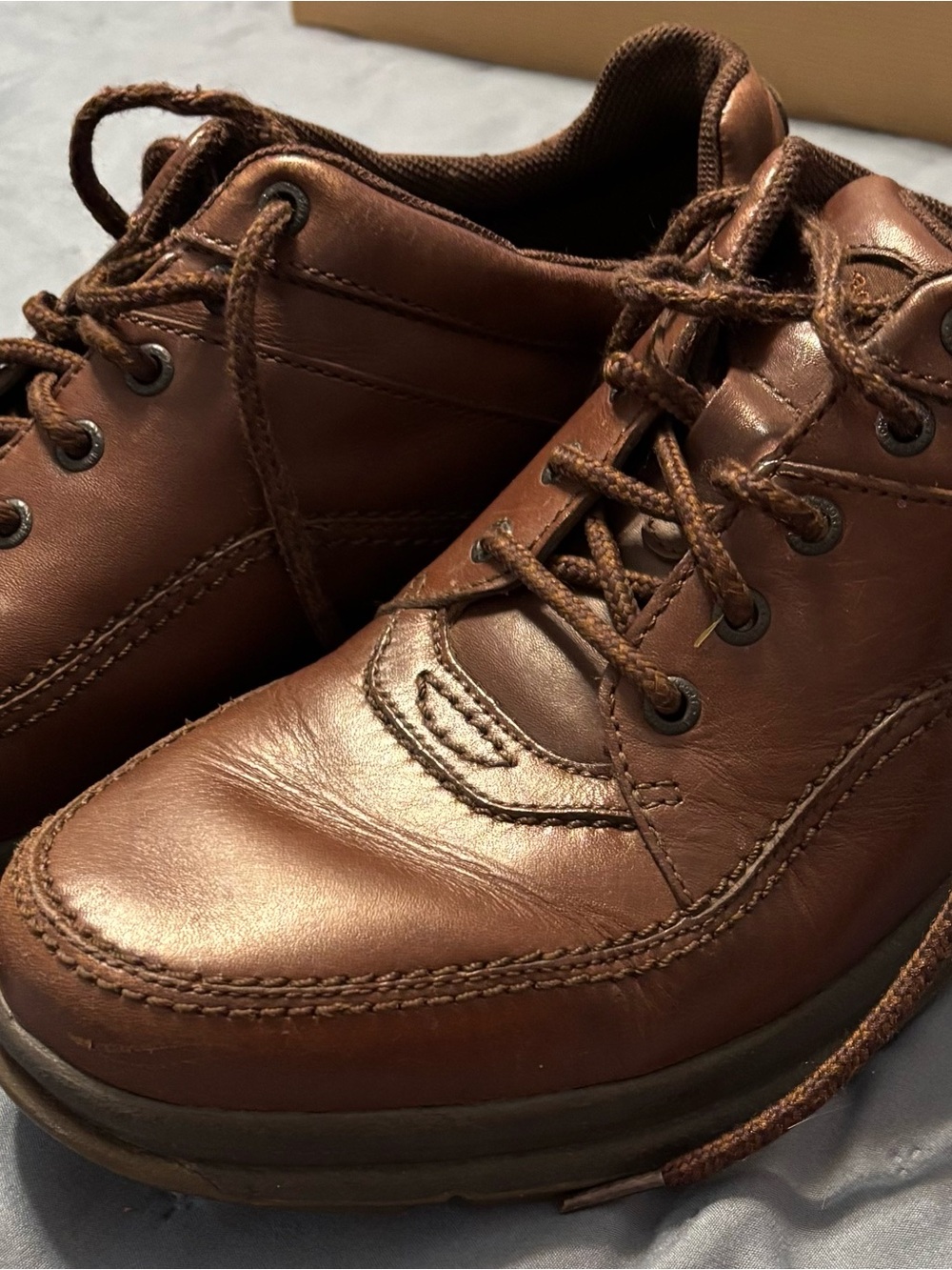 Rockport Men's Brown Leather Casual Shoes